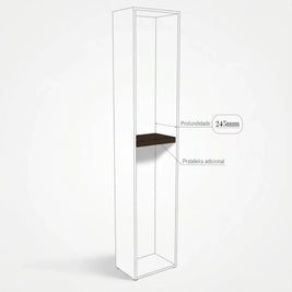 Prateleira Avulsa com Ferragem | Bürohaus