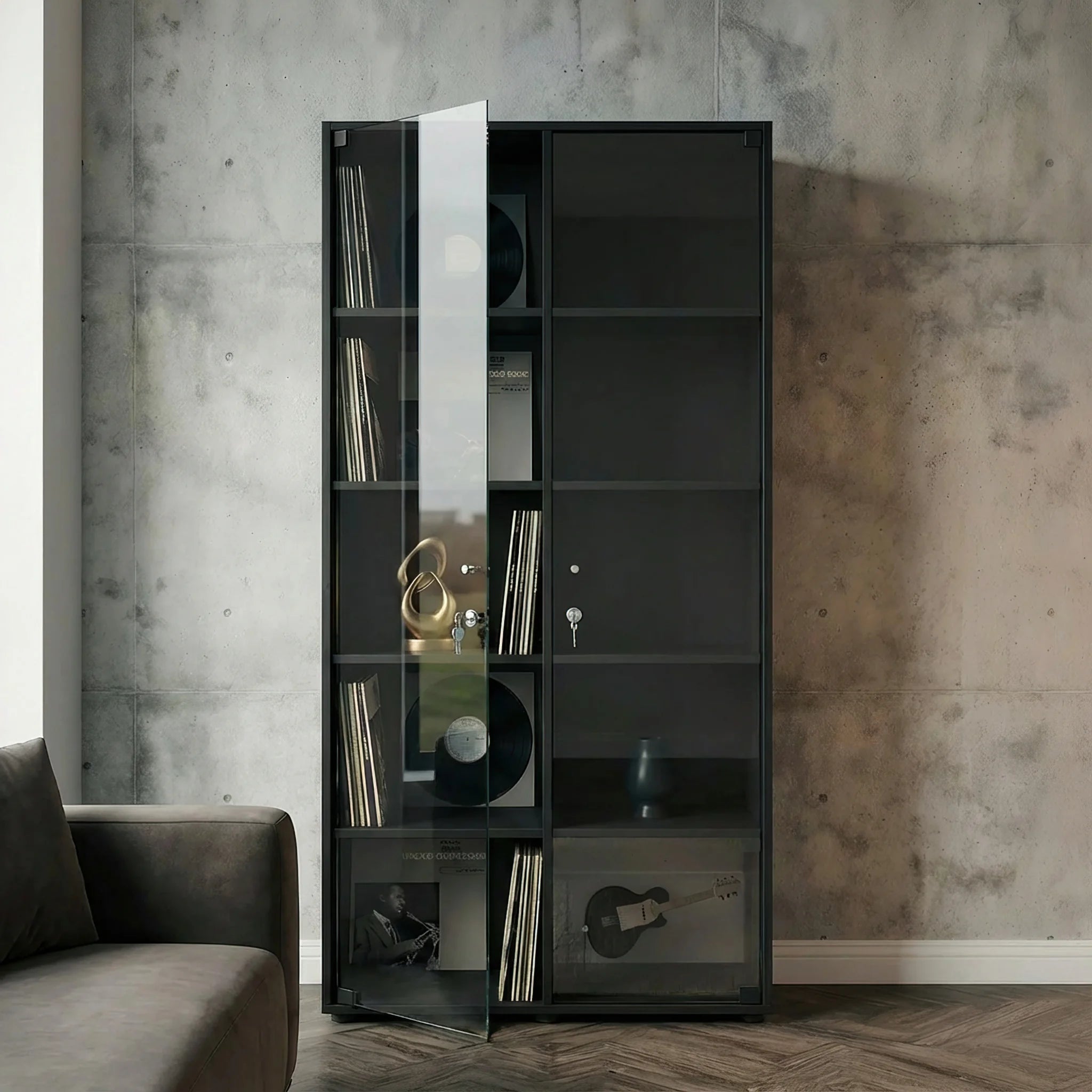 Estante para discos LP vinil | Bürohaus