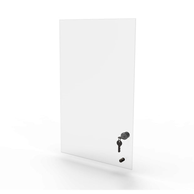 Porta de Vidro com Chave para Estante | Bürohaus