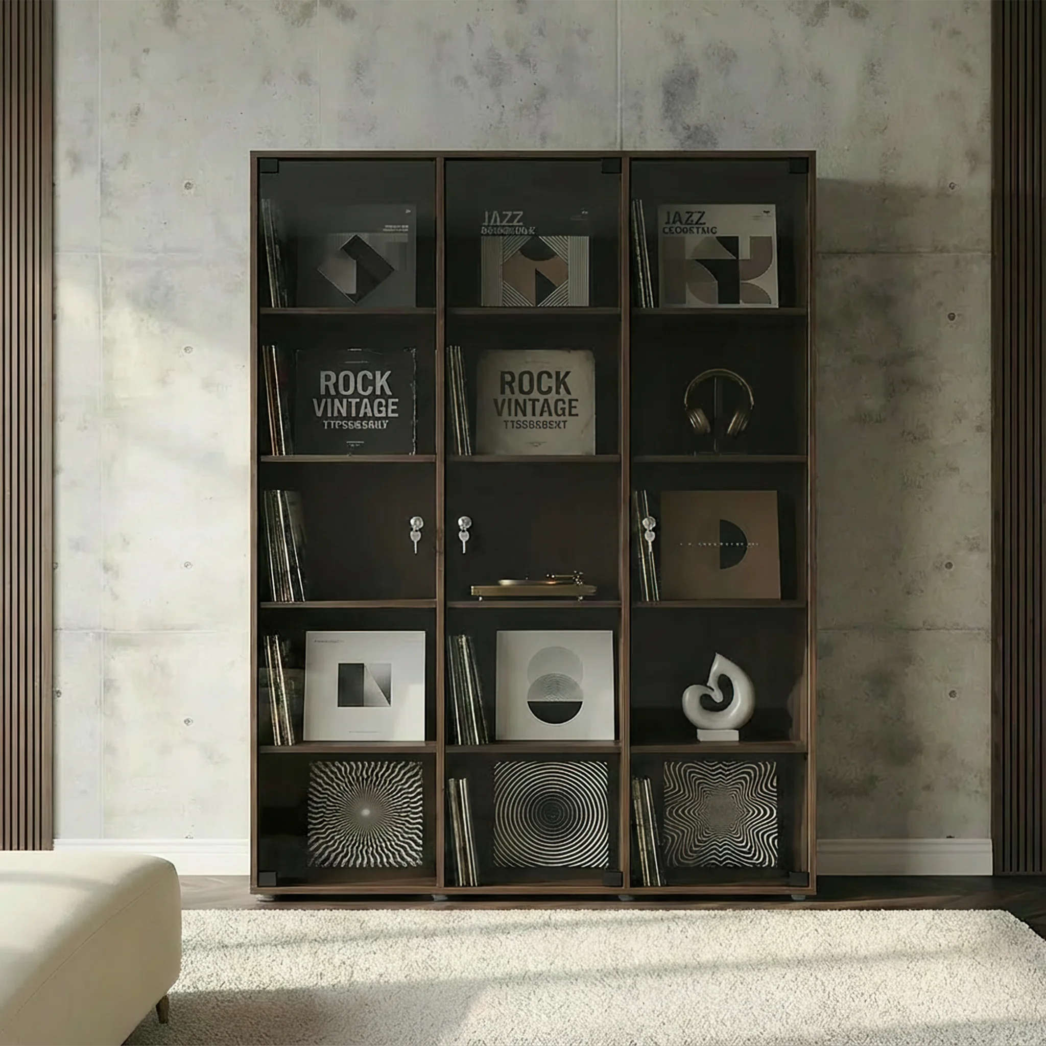 Estante para discos LP vinil | Bürohaus